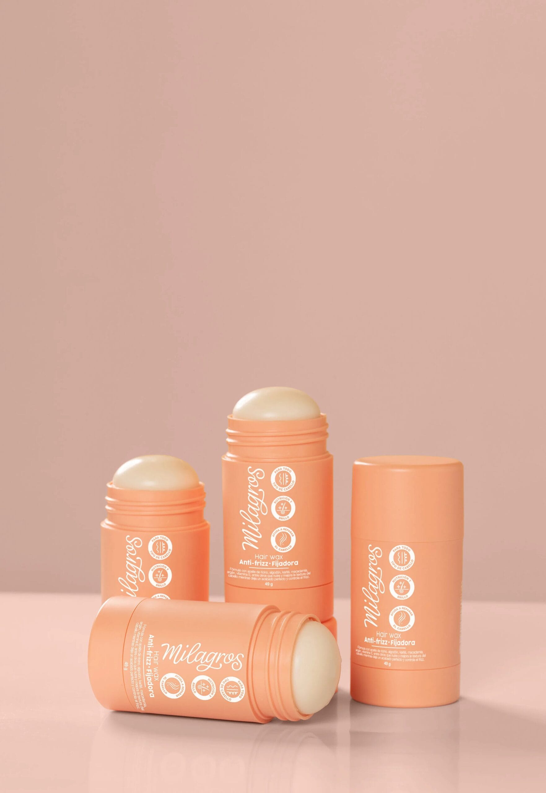 Hair Wax Stick (Anti frizz fijadora) Milagros X49 Gr - Image 3