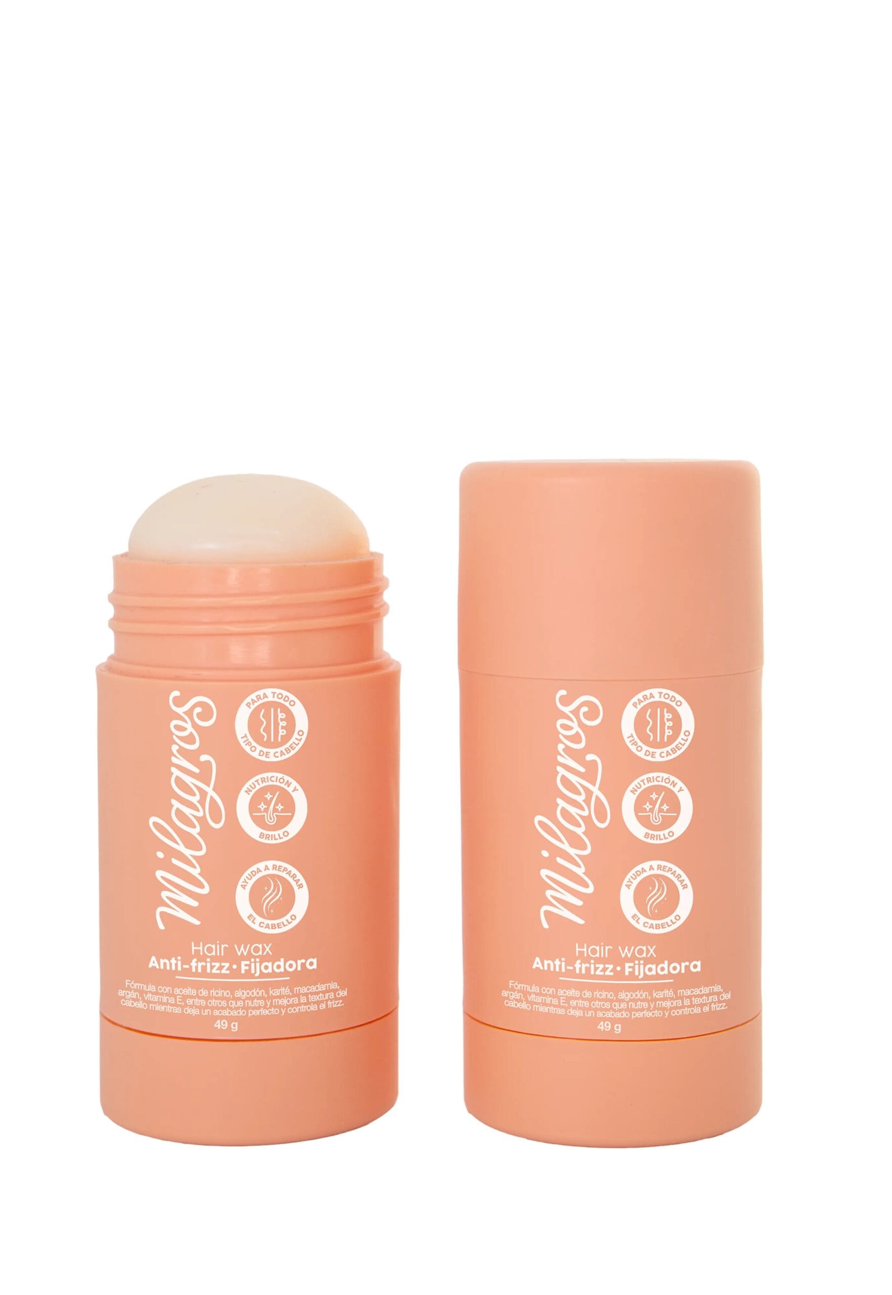 Hair Wax Stick (Anti frizz fijadora) Milagros X49 Gr