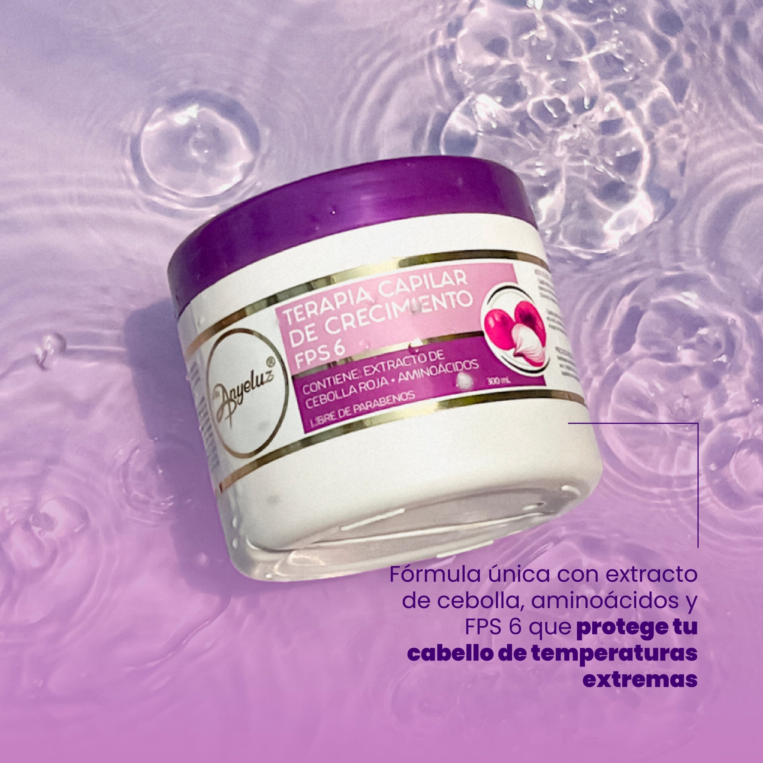 Terapia Capilar De Crecimiento Anyeluz X300 Ml - Image 6