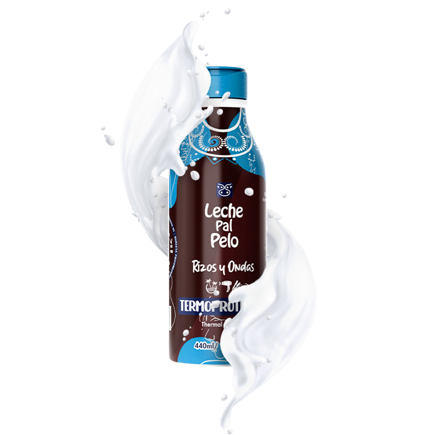 Termoprotector Rizos Y Ondas 440 Ml Leche Pal Pelo - Image 2