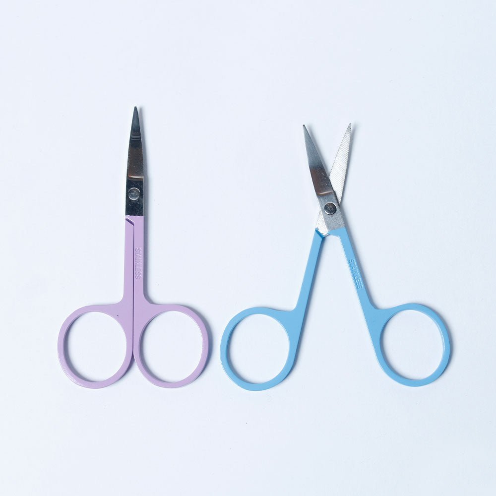 Tijera Midi Con Punta Fina - Azul Ref Tj824 Du Colombia