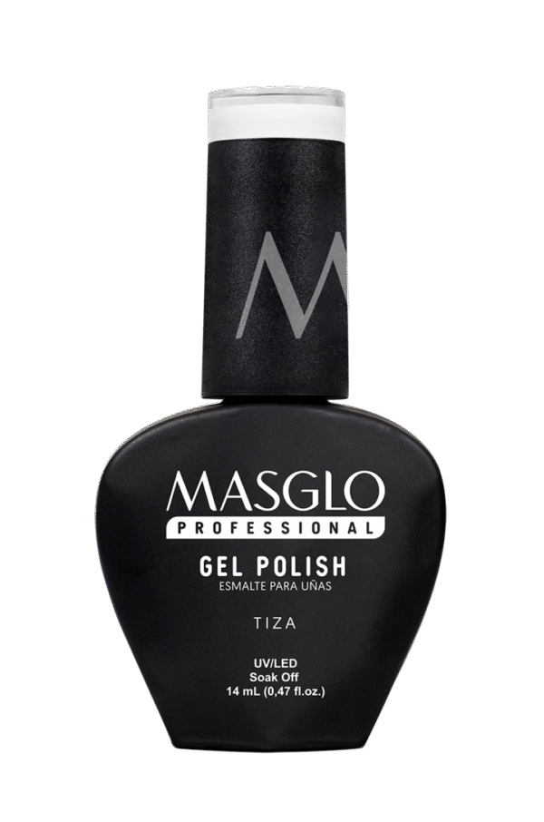 Tiza - Esmalte Semipermanente Masglo Professional Gel
Polish 14 Ml Cremoso - Gama Blanco