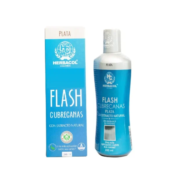 Tonico
Capilar Flash Cubre Canas Plata Herbacol X240 Ml - Image 2