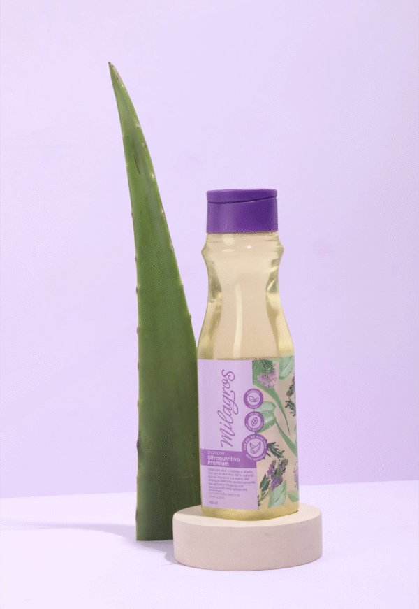 Shampoo Ultra Nutritivo Premium Milagros X450 Ml - Image 3