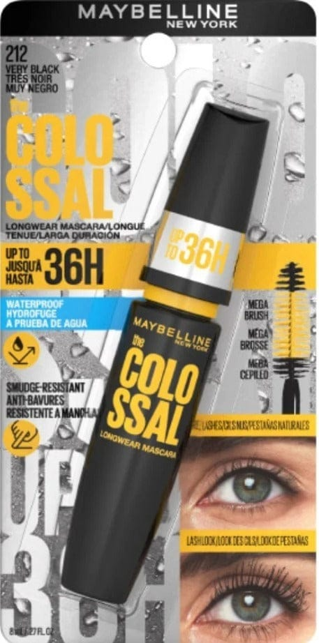 Pestañina The Colossal 36 Horas Maybelline Very Black 212 - Image 4