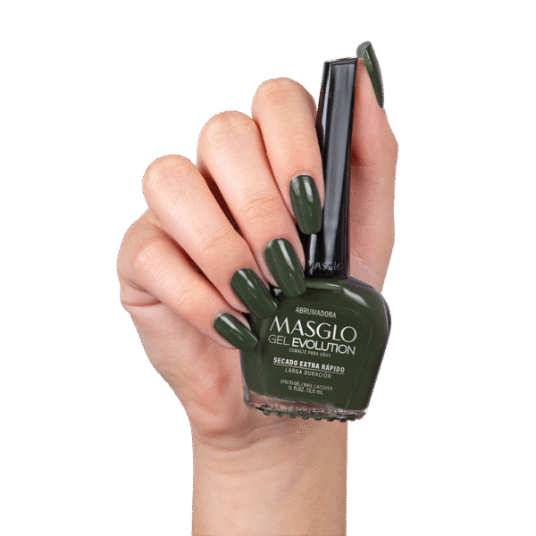 Abrumadora - Esmalte Gel Evolution Efecto Gel Masglo 13,5
Ml Cremoso - Gama Verde - Image 3