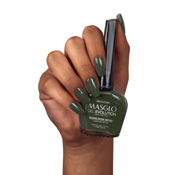 Abrumadora - Esmalte Gel Evolution Efecto Gel Masglo 13,5
Ml Cremoso - Gama Verde - Image 4