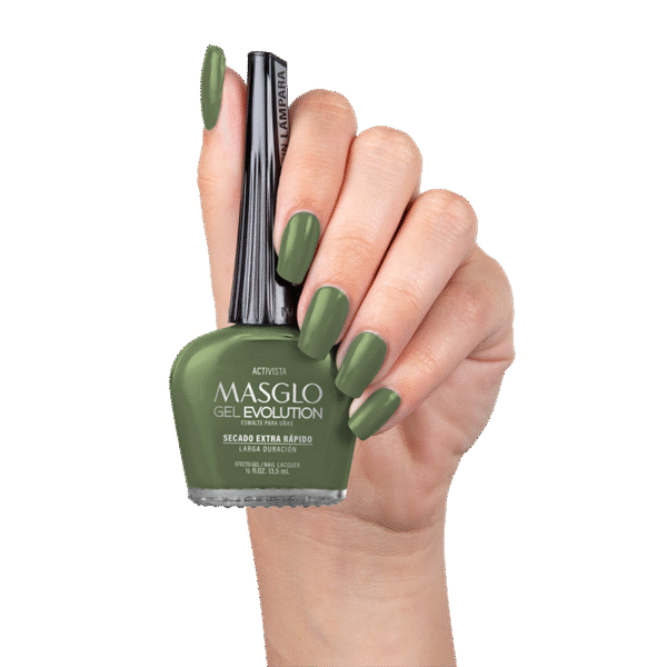 Activista - Esmalte Gel Evolution Efecto Gel Masglo 13,5
Ml Cremoso - Gama Verde - Image 2