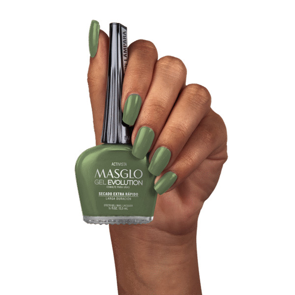 Activista - Esmalte Gel Evolution Efecto Gel Masglo 13,5
Ml Cremoso - Gama Verde - Image 3