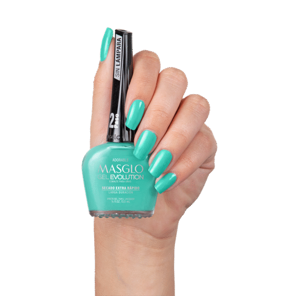 Adorable - Esmalte Gel Evolution Efecto Gel Masglo 13,5 Ml
Cremoso - Gama Verde - Image 2