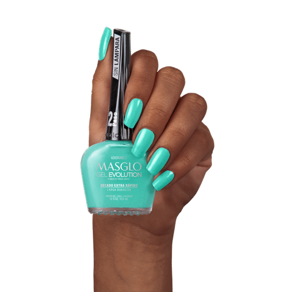 Adorable - Esmalte Gel Evolution Efecto Gel Masglo 13,5 Ml
Cremoso - Gama Verde - Image 3