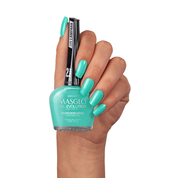 Adorable - Esmalte Gel Evolution Efecto Gel Masglo 13,5 Ml
Cremoso - Gama Verde - Image 4