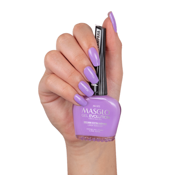 Amante - Esmalte Gel Evolution Efecto Gel Masglo 13,5 Ml
Cremoso Gama- Morado - Image 2