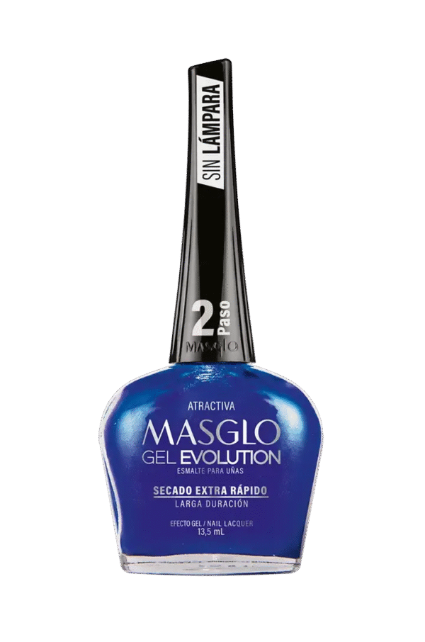 Atractiva - Esmalte Gel Evolution Efecto Gel Masglo 13,5
Ml Perlado - Gama Azul