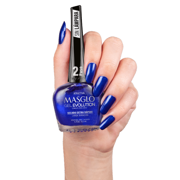 Atractiva - Esmalte Gel Evolution Efecto Gel Masglo 13,5
Ml Perlado - Gama Azul - Image 2