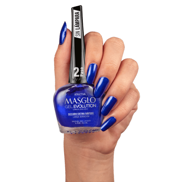 Atractiva - Esmalte Gel Evolution Efecto Gel Masglo 13,5
Ml Perlado - Gama Azul - Image 4