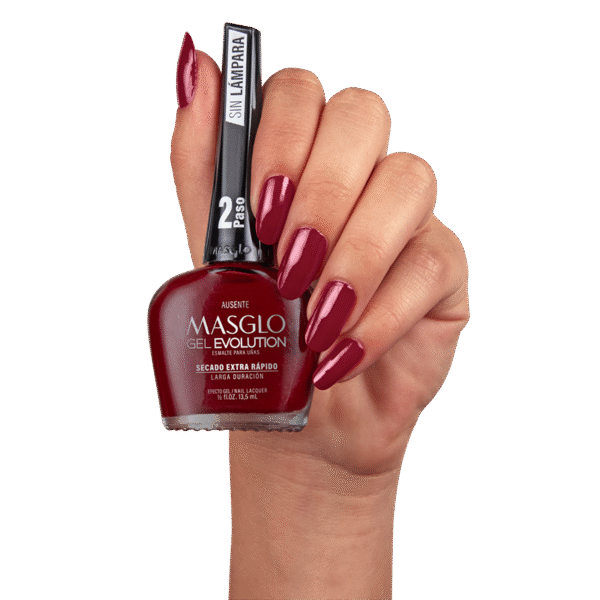 Ausente - Esmalte Gel Evolution Efecto Gel Masglo 13,5 Ml
Cremoso - Gama Rojo - Image 4