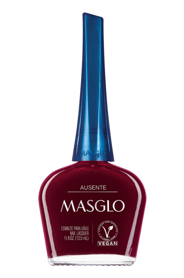 Ausente - Esmalte Tradicional Cremoso Masglo 13,5 Ml -
Gama Rojo
