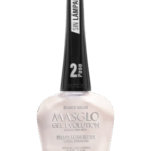 Blanco Nacar - Esmalte Gel Evolution Efecto Gel Masglo
13,5 Ml Perlado - Gama Blanco