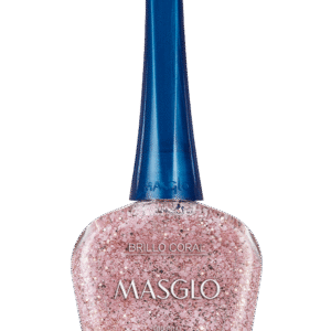 Brillo Tradicional Con Particulas Masglo Coral 13,5 Ml