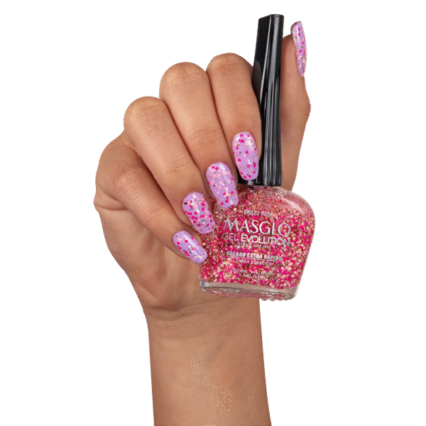 Brillo Rosa Gel Evolution Masglo 13,5 Ml - Image 4