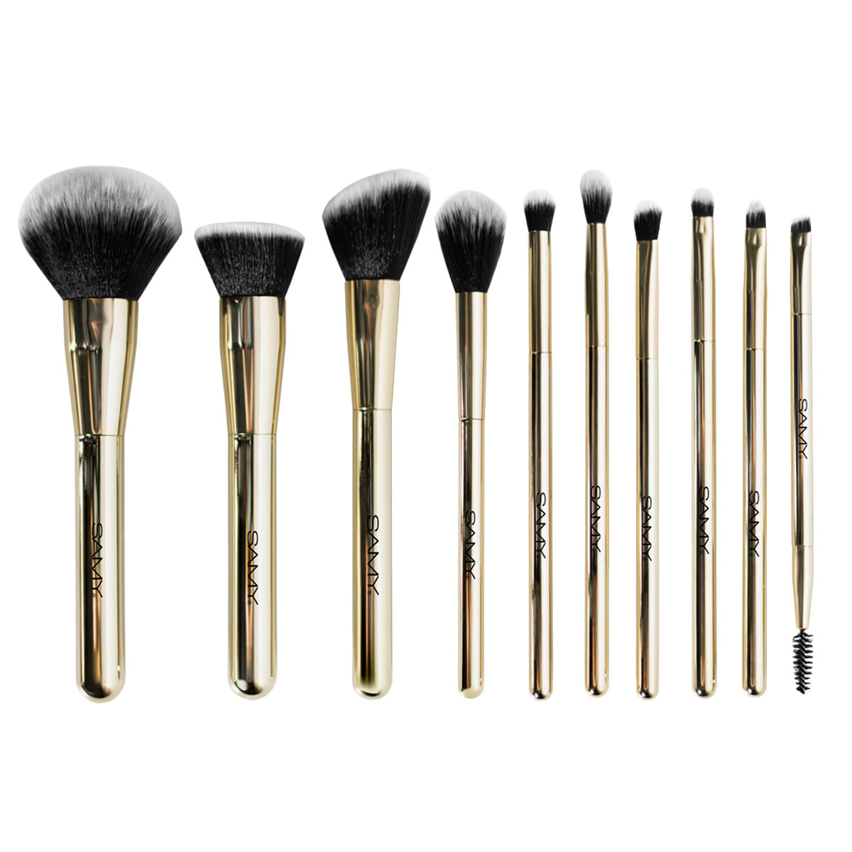 Set de Brochas Velvet Glam Samy
