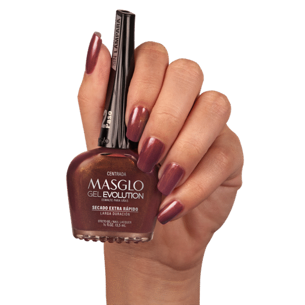 Centrada - Esmalte Gel Evolution Efecto Gel Masglo 13,5 Ml
Perlado - Gama Marron - Image 4