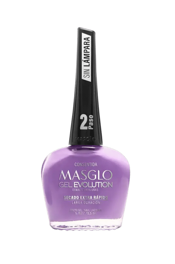 Consentida - Esmalte Gel Evolution Efecto Gel Masglo 13,5
Ml Cremoso - Gama Morado