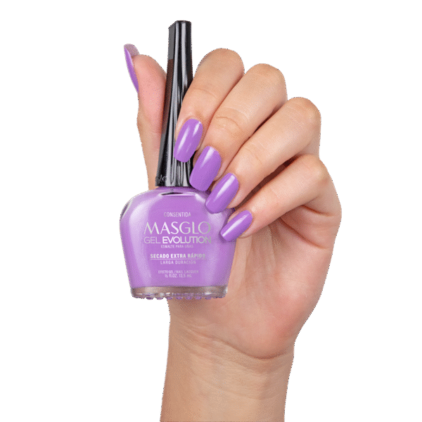 Consentida - Esmalte Gel Evolution Efecto Gel Masglo 13,5
Ml Cremoso - Gama Morado - Image 2