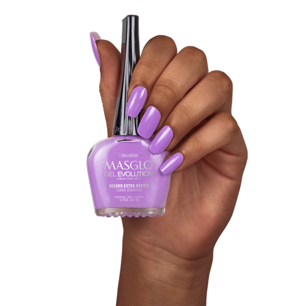 Consentida - Esmalte Gel Evolution Efecto Gel Masglo 13,5
Ml Cremoso - Gama Morado - Image 3