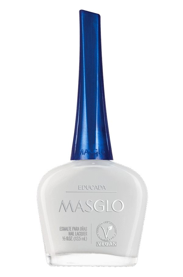 Educada - Esmalte Tradicional Cremoso Masglo 13,5 Ml -
Gama Blanco