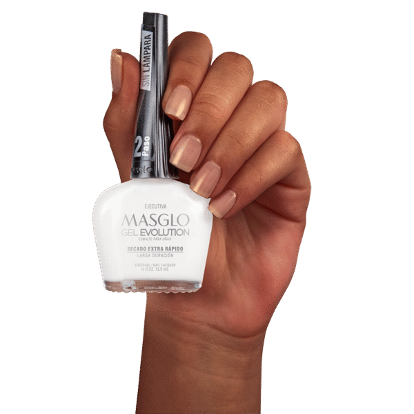 Ejecutiva - Esmalte Gel Evolution Efecto Gel Masglo 13,5
Ml Traslucido - Gama Blanco - Image 3