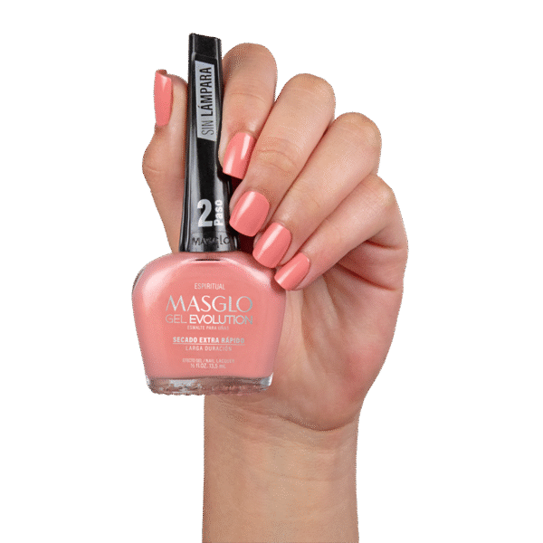 Espiritual - Esmalte Gel Evolution Efecto Gel Masglo 13,5
Ml Perlado - Gama Rosado - Image 2