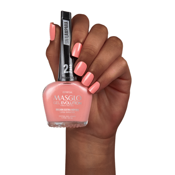 Espiritual - Esmalte Gel Evolution Efecto Gel Masglo 13,5
Ml Perlado - Gama Rosado - Image 3