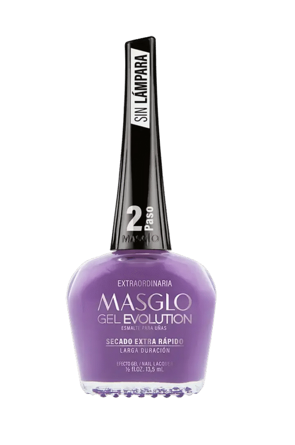 Extraordinaria - Esmalte Gel Evolution Efecto Gel Masglo
13,5 Ml Cremoso - Gama Morado