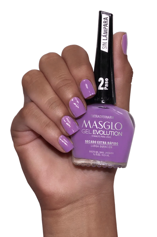 Extraordinaria - Esmalte Gel Evolution Efecto Gel Masglo
13,5 Ml Cremoso - Gama Morado - Image 3
