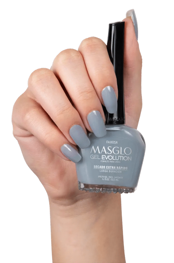 Famosa - Esmalte Gel Evolution Efecto Gel Masglo 13,5 Ml
Cremoso - Gama Gris - Image 2