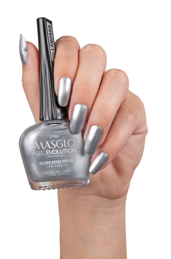 Gitana - Esmalte Gel Evolution Efecto Gel Masglo 13,5 Ml
Metalizado - Gama Gris - Image 2