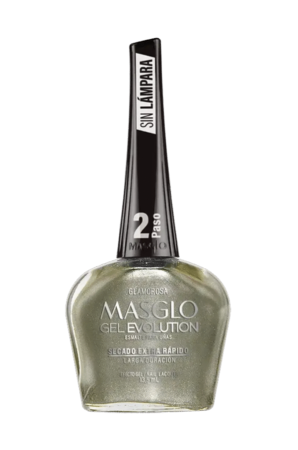 Glamorosa - Esmalte Gel Evolution Efecto Gel Masglo 13,5
Ml Metalizado - Gama Marron