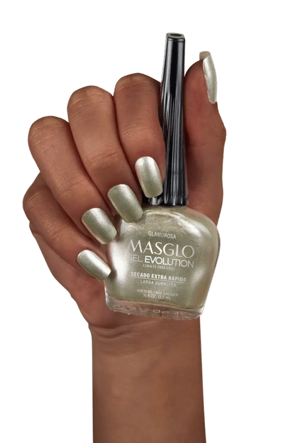 Glamorosa - Esmalte Gel Evolution Efecto Gel Masglo 13,5
Ml Metalizado - Gama Marron - Image 3