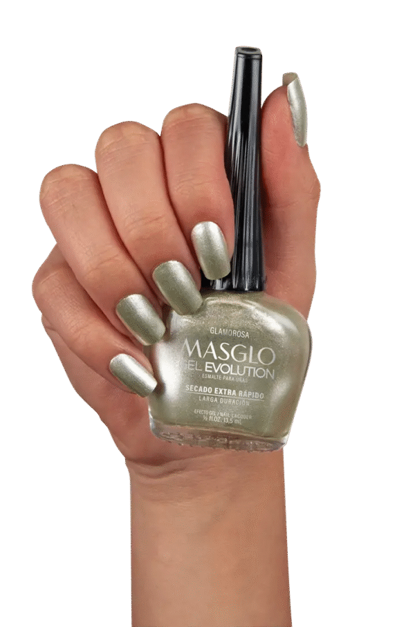 Glamorosa - Esmalte Gel Evolution Efecto Gel Masglo 13,5
Ml Metalizado - Gama Marron - Image 4