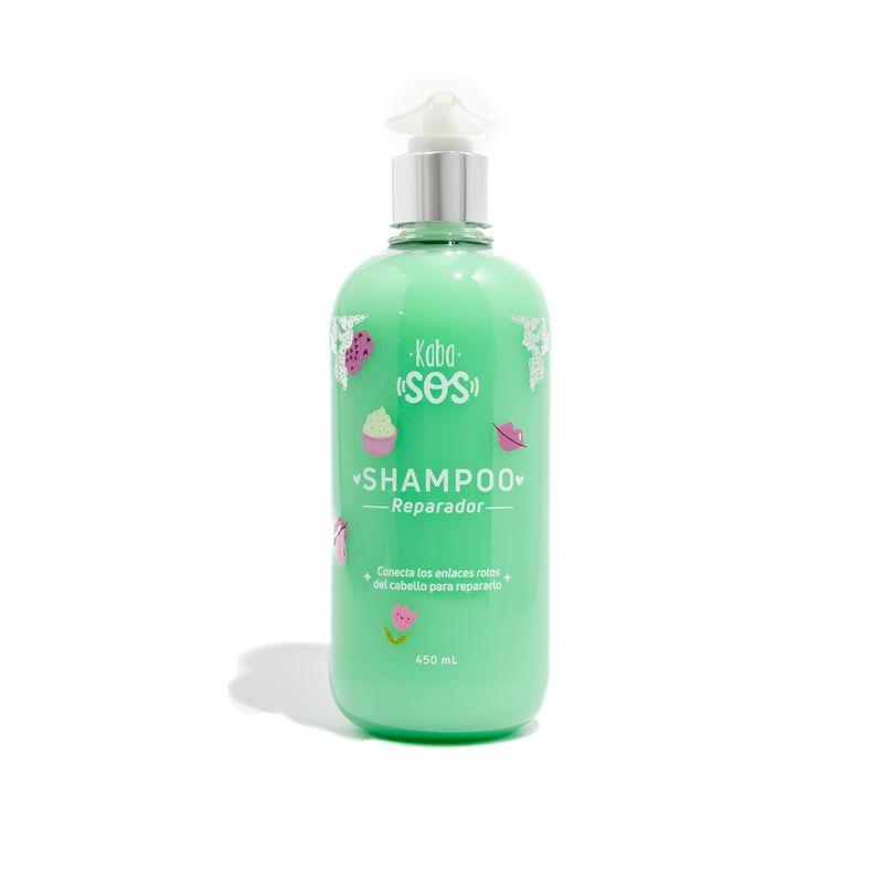 Shampoo Reparador Sos Kaba 450 Ml