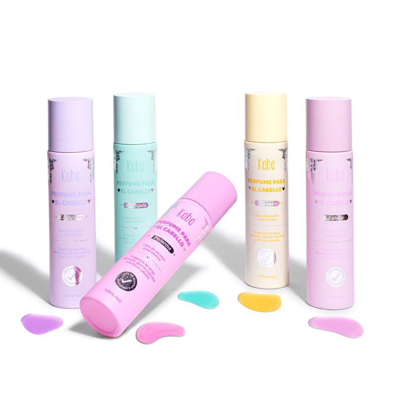 Kit X 5 De Perfumes Para El Cabello