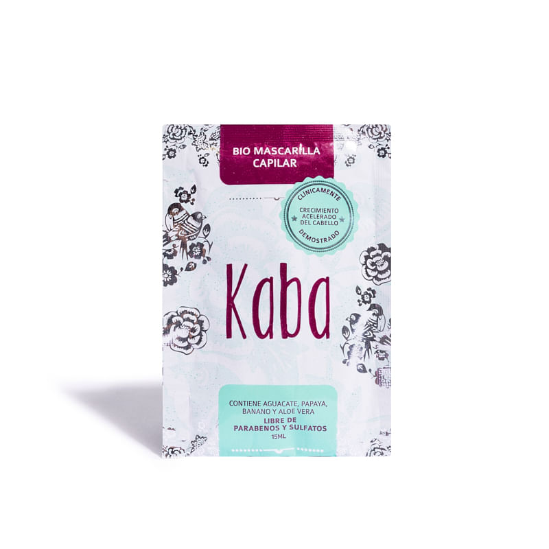 Sachet De Bio Mascarilla Capilar Kaba 15 Ml