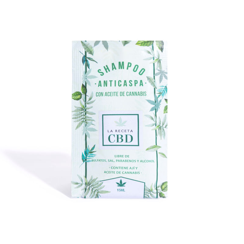 Sachet Shampoo Anticaspa La Receta 15 Ml