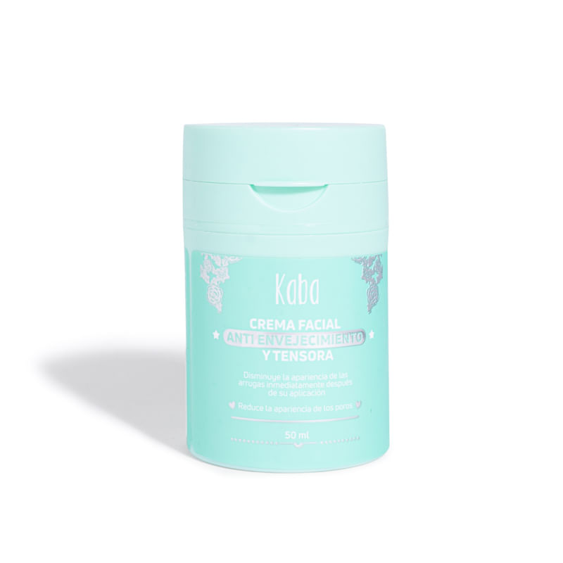 Crema Facial Antienvejecimiento Y Tensora Kaba 50 Ml