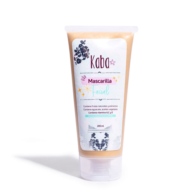 Mascarilla Facial Golden Kaba 200 Ml