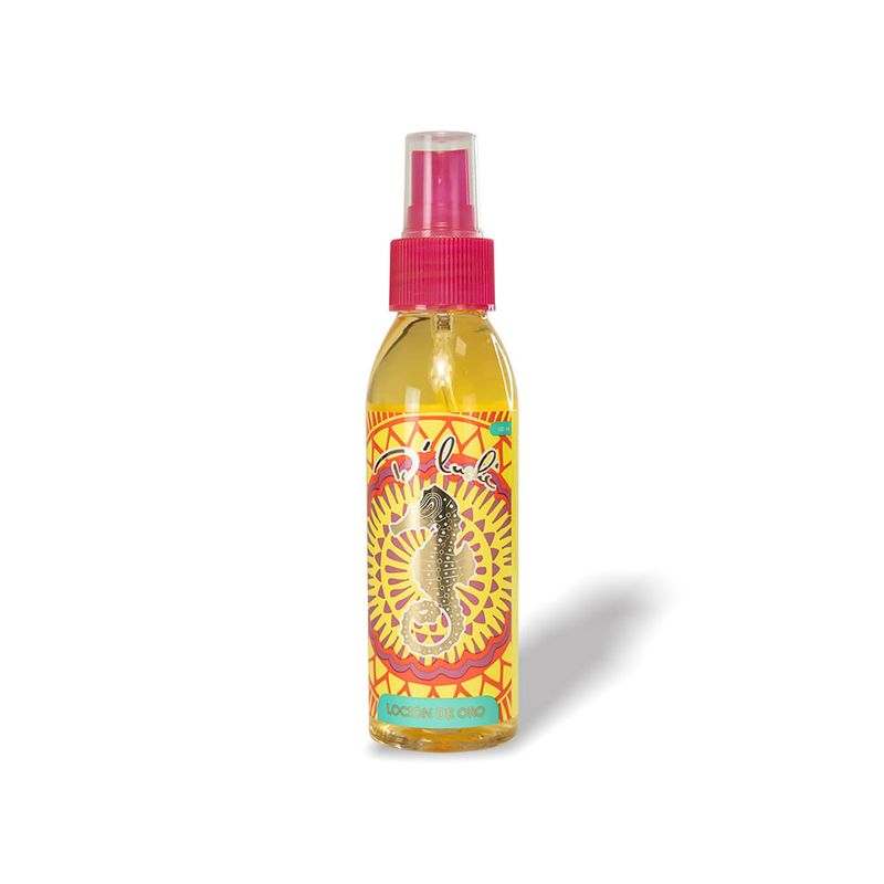 Loción De Oro - Aclarante De Vello Corporal D'luchi 120 Ml