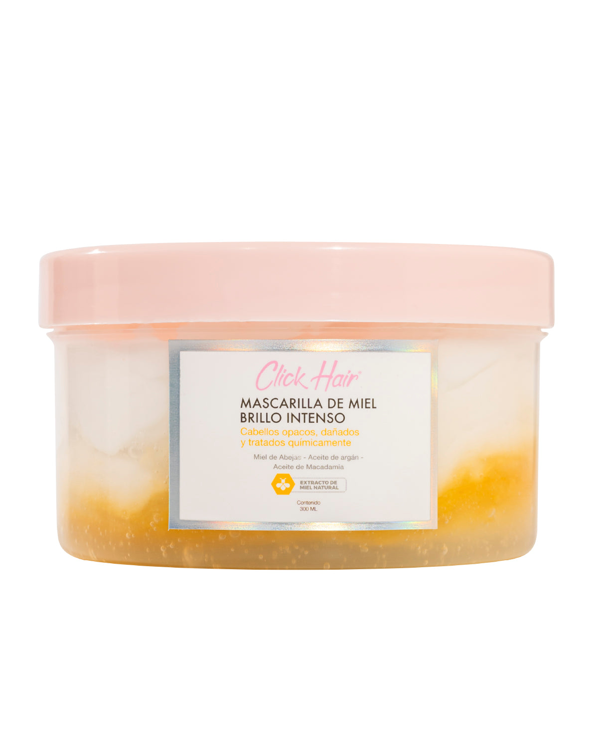 Mascarilla
  De Miel Brillo Intenso Click Hair