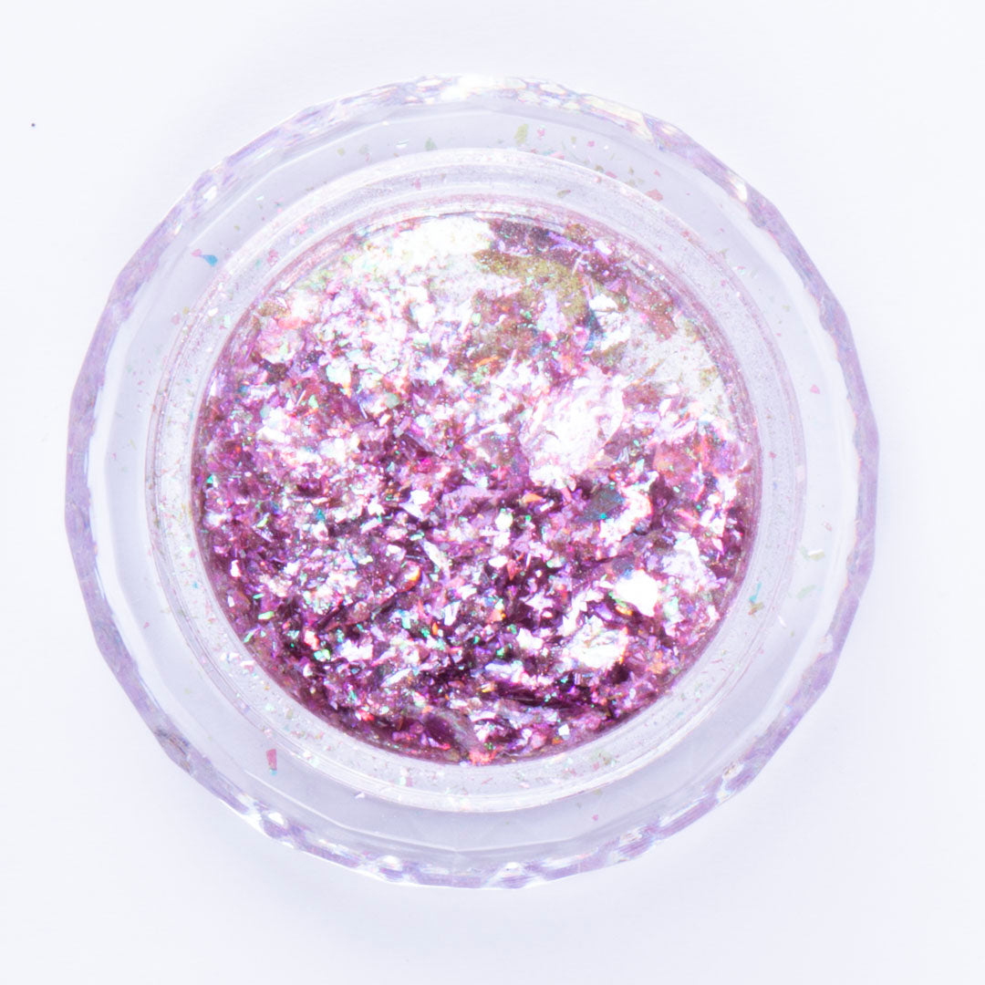 Efecto Flake Para Decoración De Uñas Morado 10 Ref Gm1207 Du Colombia